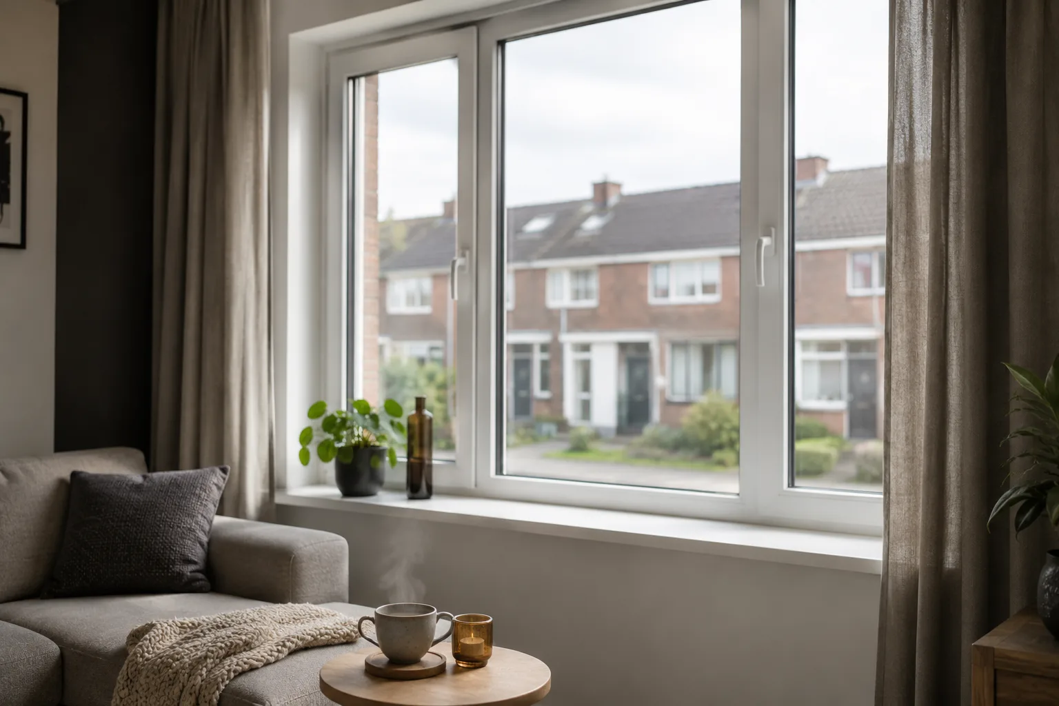 Triple glas en HR-beglazing – detail
